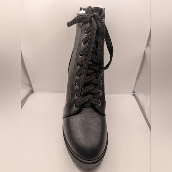 MARCO REPUBLIC Boston Black Combat Boots - Picture 7 of 10